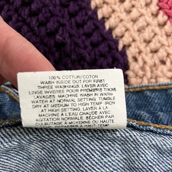 Vintage Great Western Garment Company Jeans Mens 34x30 Cowboy Straight Leg Blue - Picture 6 of 10